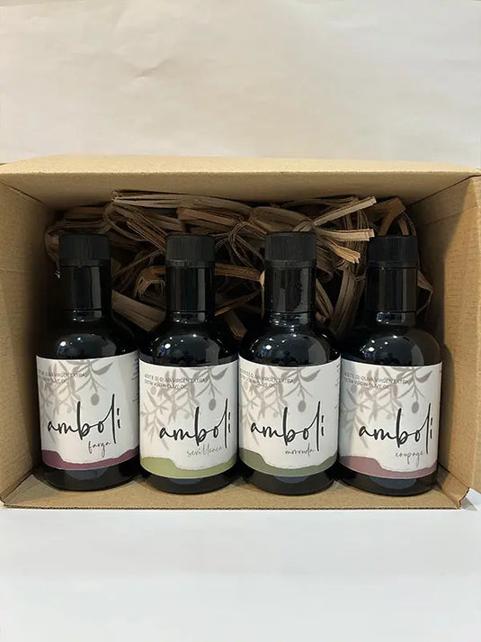 Extra Virgin Olive Oil - Discovery box - 4x250ml